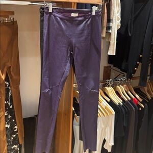 Escada Leather Legging Pant